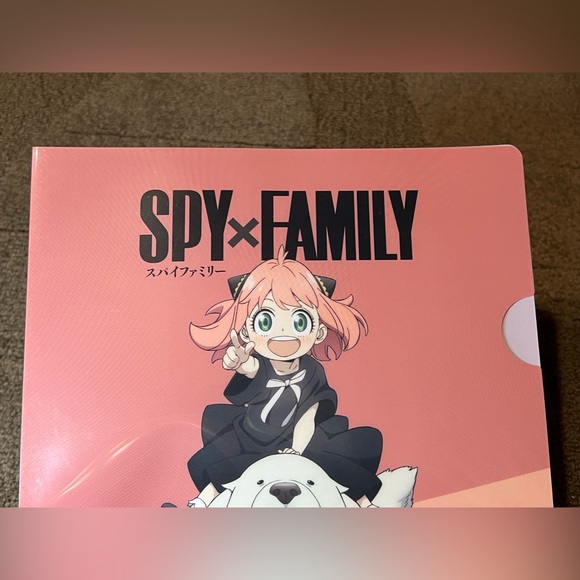 Spy x Family Anya Forger Clear File Folder Japan Exclusive Officially Licensed - Picture 3 of 8